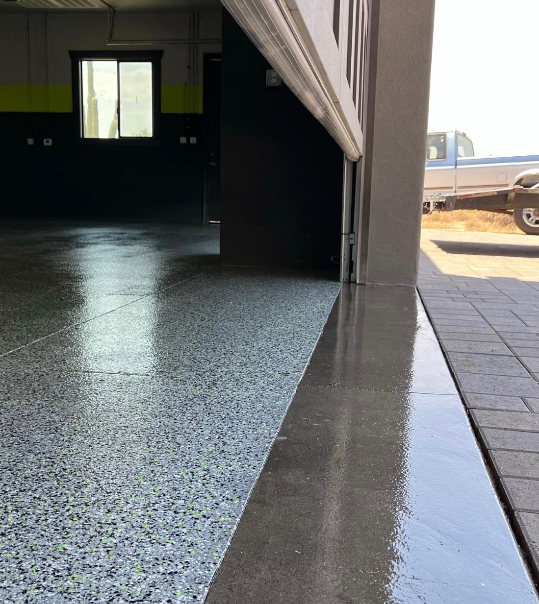 Industrial floor coating